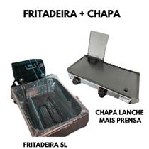 Kit Chapa E Fritadeira Eletrica
