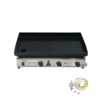 KIT - Chapa Gás Inox 80 cm C80 + Kit Gás - Venâncio