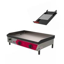 Kit - Chapa Lanche Bifeteira a Gás Pr-800g + Prensa Pão - Progás