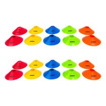 Kit Chapéu Chinês Cones Treino Funcional 20 unidades Yangfit