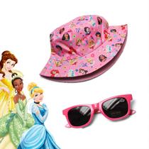 Kit Chapéu E Óculos De Sol Princesas Disney Toyng