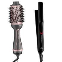 Kit Chapinha Prancha Alisadora GAMA + Escova Secador Modelador ES-11 MONDIAL Kit Chapinha Prancha Alisadora GAMA + Escova Secador Modelador ES-11 MONDIAL