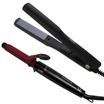 Kit Chapinha Prancha Alisadora + Modelador De Cachos