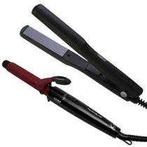 Kit Chapinha Prancha TAIFF Alisadora + Modelador de Cachos GAMA Kit Chapinha Prancha TAIFF Alisadora + Modelador de Cachos GAMA