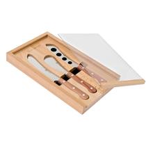Kit Charcuterie com Estojo de Madeira 3 Peças - Wusthof