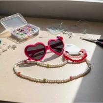 Kit Charme Óculos+colar+2 Pulseiras Infantil-coleção Meninas