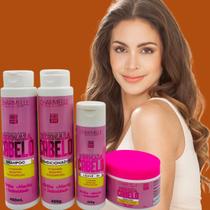 Kit Charmelle Desmaia Cabelo 4 Itens Hidratação e Brilho