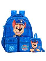 Kit Chase Patrulha Canina Mochila Costa + Lancheira Térmica