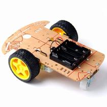 Kit Chassi 2WD para Carro Robô - RoboBuilders