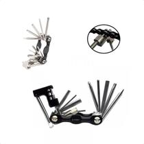 Kit Chave 12 Funções Extrator Bike Bicicleta Ciclismo Reparo