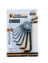 Kit Chave Allen 8 Peças - TroyaTools - TRY-9410 Kit Chave Allen 8 Peças - TroyaTools - TRY-9410