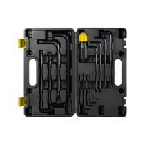 Kit Chave Allen Abaulada Titanium Platina com 13 peças 1.5,2,2.5,3,4,5,6,7,8,10,12,14,17 CRV