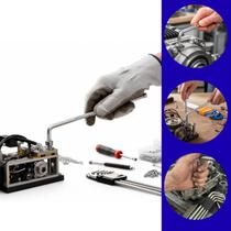 Kit Chave Allen Pequeno Completo Ideal para Manutenção, Montagem e Ajustes Resistência Completo para Eletrônicos, Bicicletas e Reparos