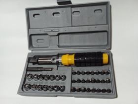 Kit chave aperto c/catraca 41 peças rino tools