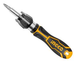 Kit Chave c/Catraca e Bits Ingco 8pçs Kit Chave c/Catraca e Bits Ingco 8pçs