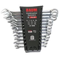 Kit Chave Combinada 12 Pcs Baum 6Mm A 22Mm