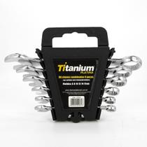 Kit Chave Combinada 6 a 17MM 6pcs Titanium Kit Chave Combinada 6 a 17MM 6pcs Titanium