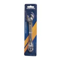 Kit Chave Combinada Boca Fixa Cromado 10/13/15mm 3 Peças Kit Chave Combinada Boca Fixa Cromado 10/13/15mm 3 Peças