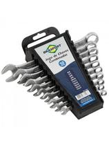 Kit Chave Combinada Brasfort Com10 Peças 6-17mm