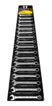 Kit Chave Combinada Tramontina Cromada 17 Peças 6 a 22mm