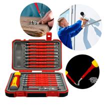 Kit Chave de Fenda Isolada com Imã 29 em 1