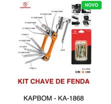 Kit chave de fenda portatil ka-1868