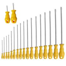 Kit Chave De Fenda Tamanhos Variados 19 Un - VONDER Kit Chave De Fenda Tamanhos Variados 19 Un - VONDER