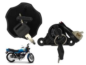 Kit Chave De Igniçao E Tampa Do Tanque Rd 125/ Rd 135 / RDZ 135 1989 1990 1991 1992 1993 1994 1995 1996 1997 1998