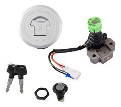 Kit Chave de Ignição Para Moto Dafra Apache 150 2010 A 2015 Kit Chave de Ignição Para Moto Dafra Apache 150 2010 A 2015