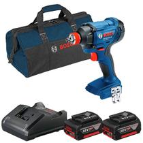 Kit Chave de Impacto 1/2" 18V 180 N.m GDX 180-LI SB Bolsa 2 Bat 18V 4,0Ah Carregador Bivolt - BOSCH Kit Chave de Impacto 1/2" 18V 180 N.m GDX 180-LI SB Bolsa 2 Bat 18V 4,0Ah Carregador Bivolt - BOSCH