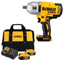 Kit Chave de Impacto Dewalt 20V MAX 950Nm 1/2" com 2 Baterias 5Ah - DCF899B-B3*