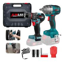 Kit Chave De Impacto E Parafusadeira 48v Brushless Sem Fio