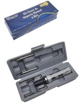 Kit Chave De Impacto Manual 1/2 Pol. Com Bits E Caixa - Western Kit Chave De Impacto Manual 1/2 Pol. Com Bits E Caixa - Western