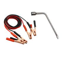 Kit Chave De Roda 23mm Mais Cabo De Carga De Bateria 600A Kit Chave De Roda 23mm Mais Cabo De Carga De Bateria 600A