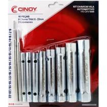 Kit Chave De Vela Automotiva CINOY 10 Peças - cod CHV1888