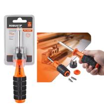 Kit Chave Fenda Philips 7 em 1 Robust Kit Chave Fenda Philips 7 em 1 Robust