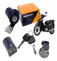 Kit Chave Ignição Pop 100 2007 2008 2009 2010 2011 2012 2013 2014 2015 Original Magnetron Kit Chave Ignição Pop 100 2007 2008 2009 2010 2011 2012 2013 2014 2015 Original Magnetron