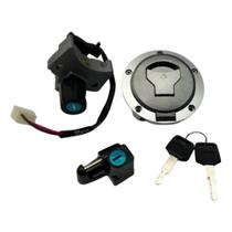 Kit Chave Ignição Tampa Tanque Trava Cg Titan Fan 160 2016