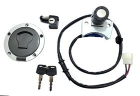 Kit Chave Ignição Tampa Trava Honda Xre 300 2019 2021 2022