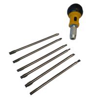 Kit Chave Intercambiavel com Catraca 6 Peças