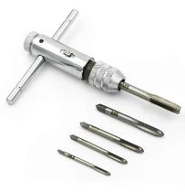 Kit Chave Jogo De Macho Para Fazer Rosca M3, M4, M5, M6, M8 - Ferramenta de Rosca Kit Chave Jogo De Macho Para Fazer Rosca M3, M4, M5, M6, M8 - Ferramenta de Rosca
