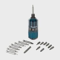 Kit Chave Manual com Bit 18 Peças Makita B-28896 Kit Chave Manual com Bit 18 Peças Makita B-28896