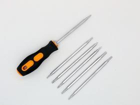 Kit Chave Precisão game Torx Tri-wing Y Bateria notebook 6pç