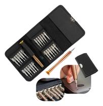 Kit Chave Precisão Mini 25x1 em Aço Para Abrir Celular Notebook