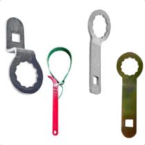 Kit Chave Saca Filtro Óleo 27 32 36 e Tipo Cinta 25 - 160mm Kit Chave Saca Filtro Óleo 27 32 36 e Tipo Cinta 25 - 160mm