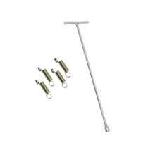Kit Chave T 10mm Longa Agitador + Molas Electrolux Lm08 Lm06