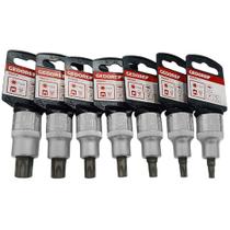 Kit Chave Torx Soquete Macho T Tamanhos Variados 7 Un - GEDORE RED