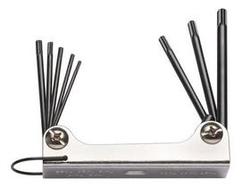 Kit Chave Torx tipo canivete 8pçs de T09 a T40 Eda Kit Chave Torx tipo canivete 8pçs de T09 a T40 Eda