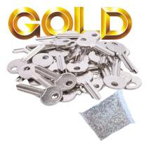 Kit Chave Virgens GOLD Yale 240 Unidades Chaves de Maior Saída Pacote Argola Kit Chave Virgens GOLD Yale 240 Unidades Chaves de Maior Saída Pacote Argola