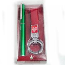 Kit chaveiro + caneta touch ipad celular do Fluminense